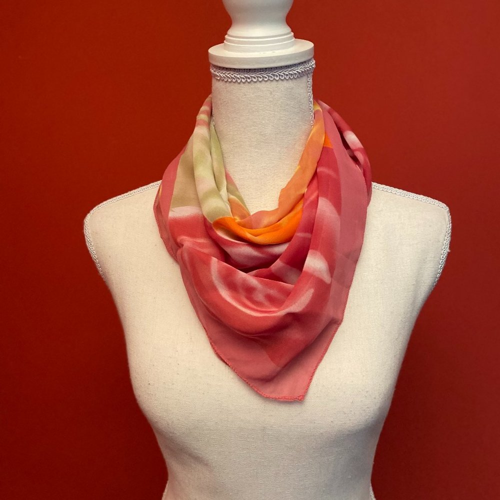 Floral Print Scarf
